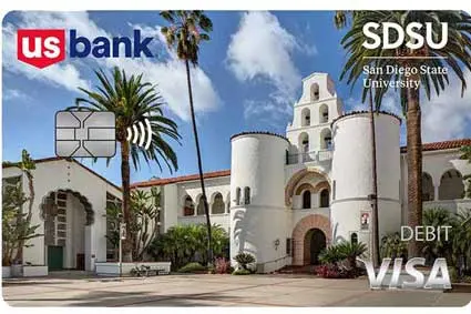 San Diego State University Visa debit card