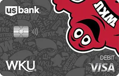 Western Kentucky University Visa debit card