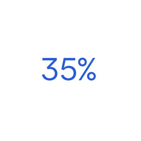 35 percent