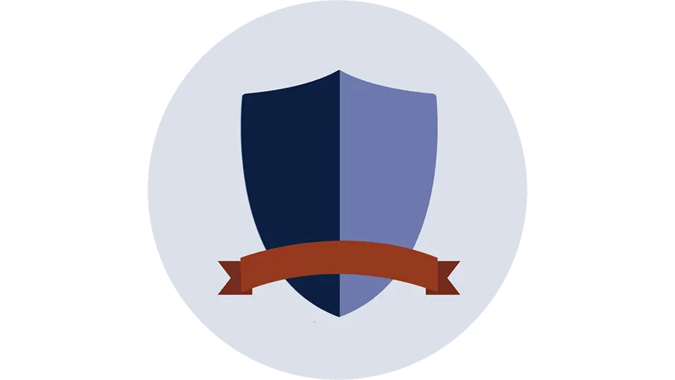 illustration of a shield