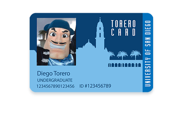 University of San Diego's Torero Card
