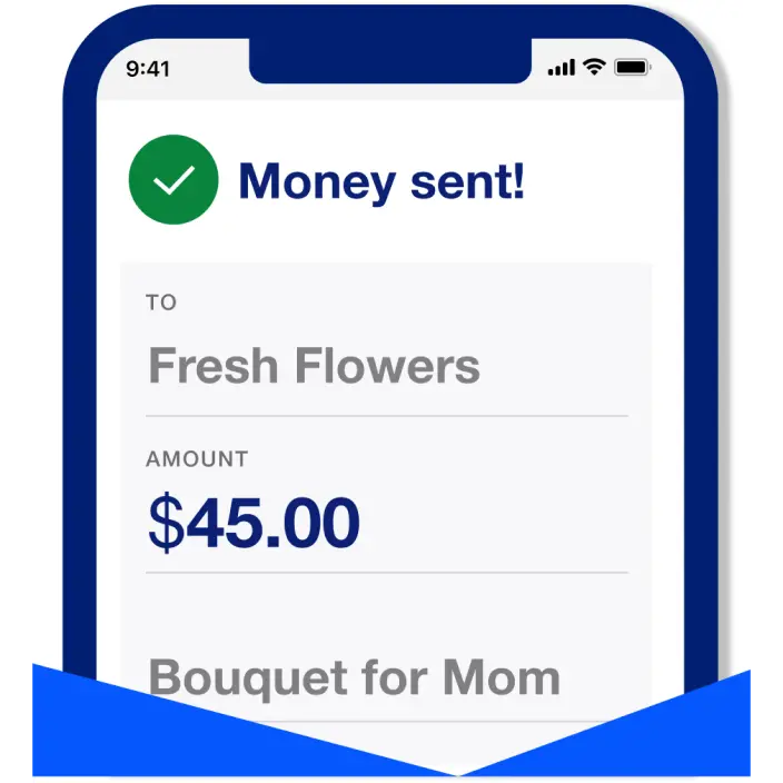 Image of Zelle Send Money in mobile application