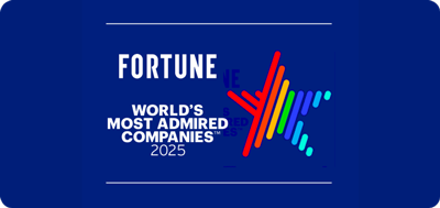Fortune World's Most Admired Companies 2025 logo