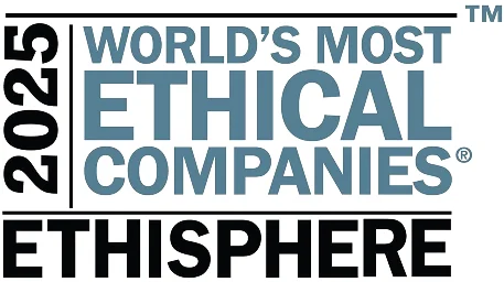 This is an image from Ethisphere, showing that U.S. Bank was named one of the world’s most ethical companies in 2024.