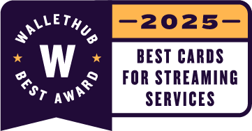 The U.S. Bank Altitude Go card is recognized as a 2025 WalletHub Award winner for best credit card for streaming services.