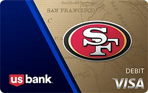 The 49ers debit card