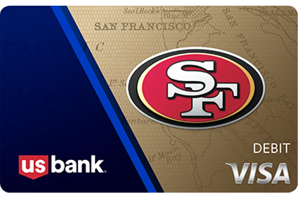The new 49ers debit card.