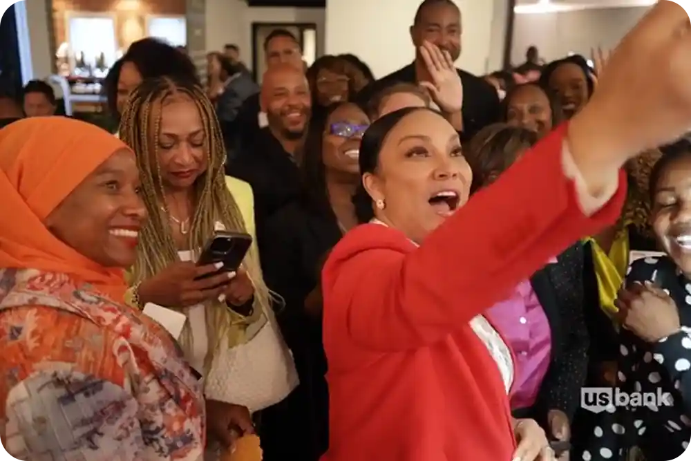 Group of women taking a selfie