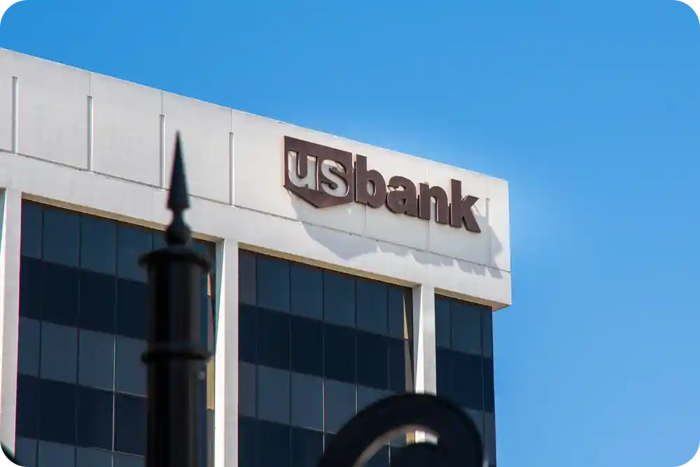 A U.S. Bank-branded building.