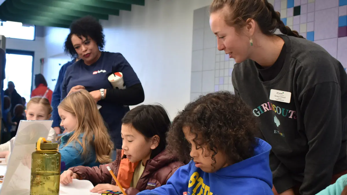 Group of people in a classroom setting