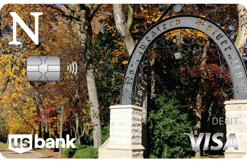 U.S. Bank Northwestern debit card