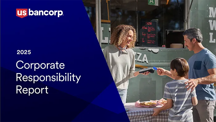 Cover of the 2024 U.S. Bank corporate responsibility report