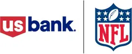 US bank logo, NFL logo