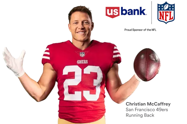Chrisitan McCaffrey, San Francisco 49ers Running Back