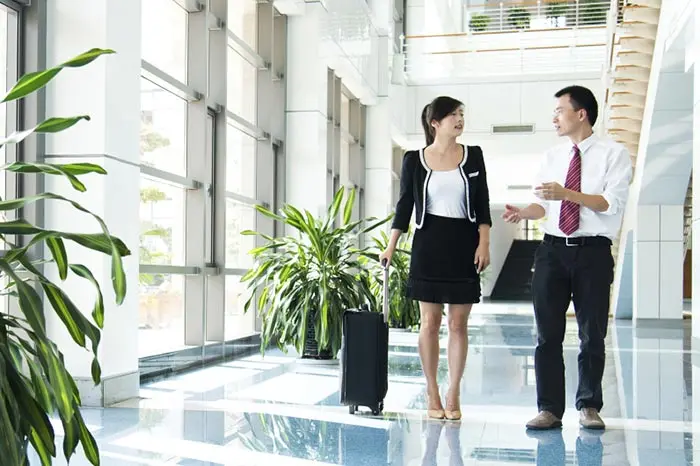 Japanese businesspeople in the U.S. Bank GTS program