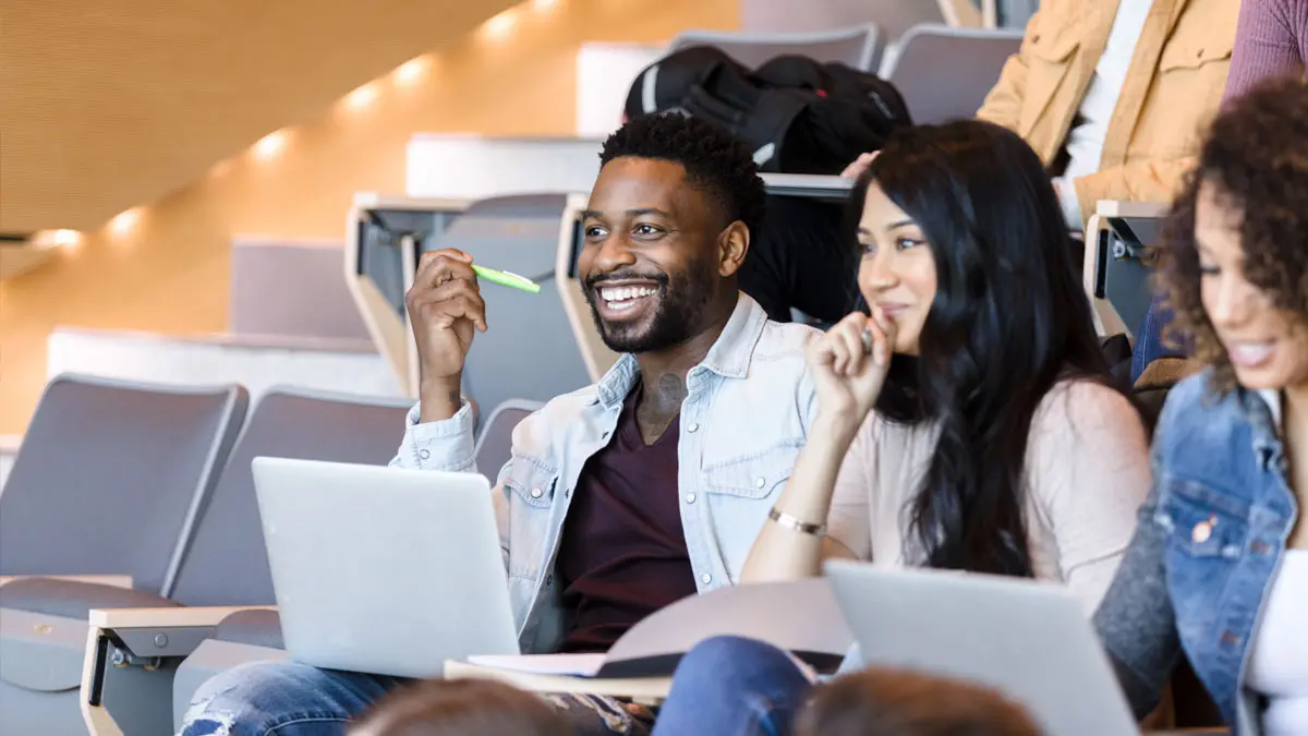 College students in lecture