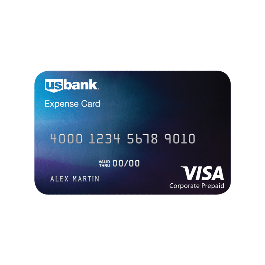 Image of the U.S. Bank Expense Card