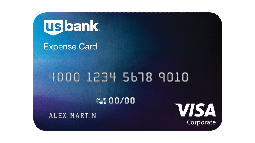 Image of the U.S. Bank Expense Card