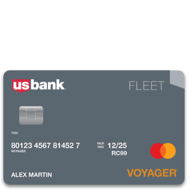 U.S Bank Voyager EMV card