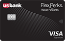 U.S. Bank FlexPerks Travel Rewards Visa Signature Card art