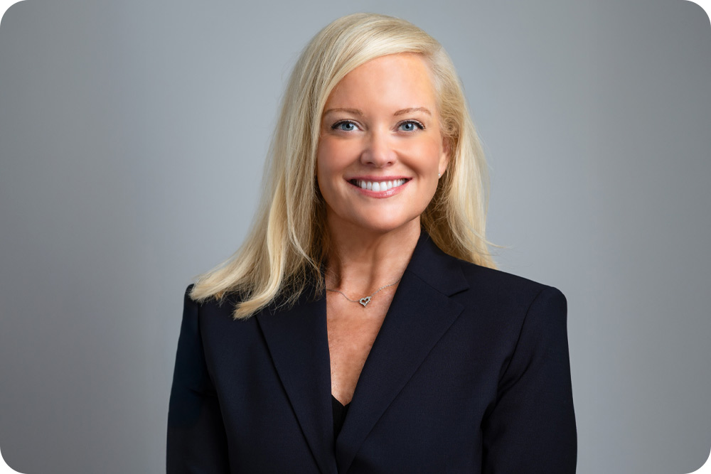 Photo of woman smiling at camera