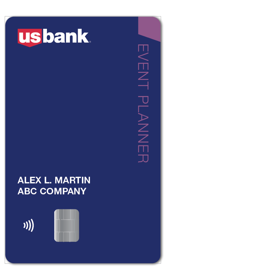 U.S. Bank Event Planner Card