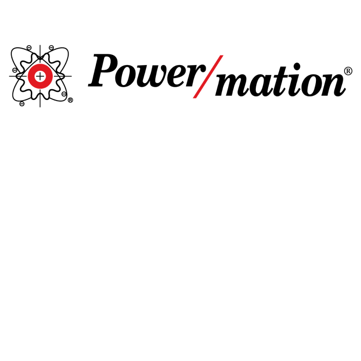 Logo for Power/mation company