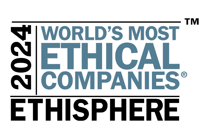 2024 World's most ethical companies, www.ethisphere.com