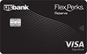 U.S. Bank FlexPerks Reserve Visa Signature Card art