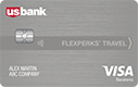 U.S. Bank FlexPerks Business Travel Rewards Visa Card art