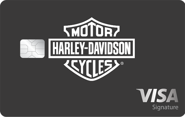 Harley Davidson  visa signature card art