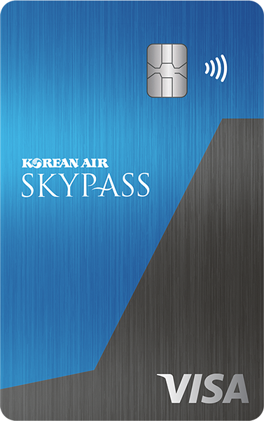 Skypass SkyBlue visa card art