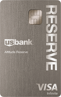 U S Bank Exclusive Credit Card Altitude Reserve Visa Infinite Card
