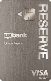 U.S. Bank exclusive credit card  Altitude® Reserve Visa Infinite