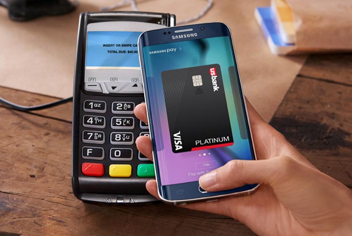 Contactless payment with U.S. Bank Platinum credit card