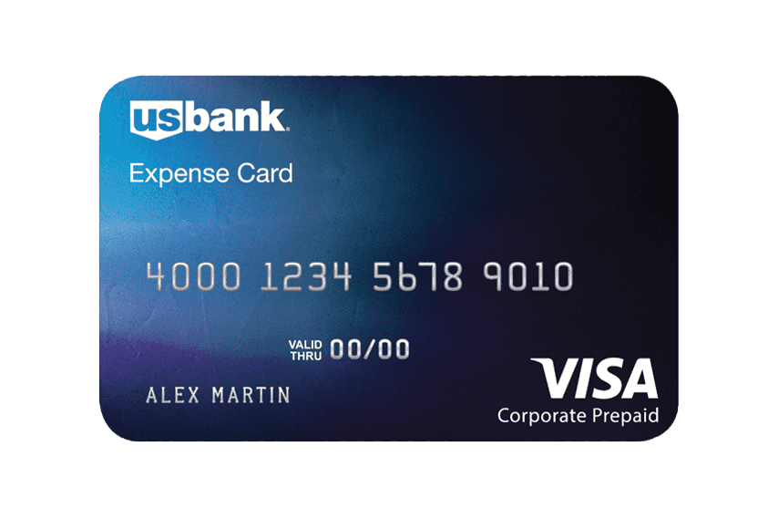 photo corporate expense card