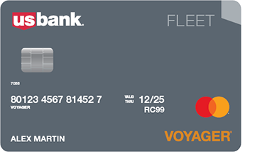 Image of the Voyager Mastercard.